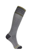 ja vie 76% Merino Wool Graduated Compression Socks for Women & Men (15-20mmHg) - color: Heather Grey, size: Large