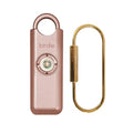 She’s Birdie–The Original Personal Safety Alarm for Women by Women–Loud Siren, Strobe Light and Key Chain in a Variety of Colors (Metallic Rose) - color: Metallic Rose