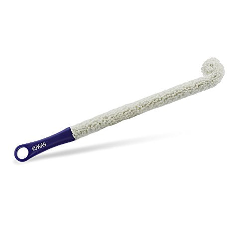 KUWAN Flexible Bottle Cleaning Brush Multi-Function Household Tools Scourer - color: White