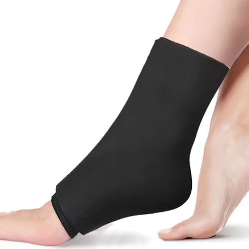 Couleurs Ankle Ice Pack to Wrap Swelling Reusable Hot and Cold Therapy Ankle Ice Pack for Relief of Ankle Sprains Achilles Tendonitis and Foot Inflammation 1 Pack