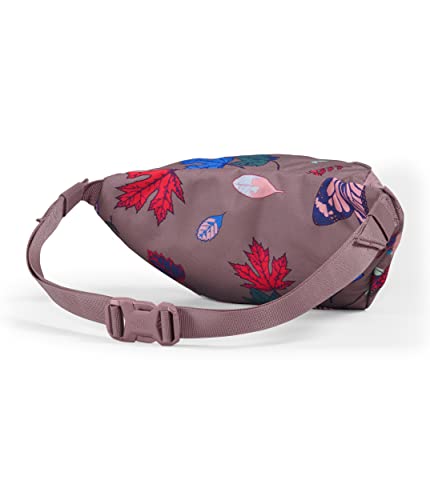 THE NORTH FACE Jester Lumbar Pack | Fanny Pack With Water Repellent Finish, 2.2 Liters, Crossbody Adjustable Strap - color: Fawn Grey Fall Wanderer Print