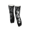 Leg Sleeves with Anti Slip Silicone Compression Leg Sleeves Cycling Leg Sleeves Adjustable Zipper - color: Ride, size: Medium