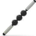 Fascia Muscle Roller, Cellulite Massager Fascia Roller for Cellulite and Sore Muscles, Neck, Leg, Back, Pressure Trigger Point Body Roller Deep Tissue Massage Stick Tools - 3 Massage Balls - color: Classic Black