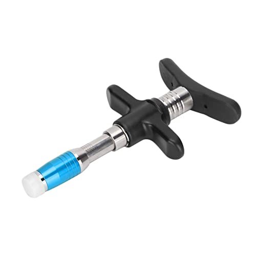 ZJchao Chiropractic Adjustment Tool, 10 Levels Manual Single Head Spinal Massager Hand Back Massage Tool Gun Device Portable Chiropractic Adjustment Tool (Blue)