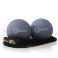 Tune Up Fitness – Alpha Twin Set in Tote | Larger Sized Yoga Massage Therapy Balls | Trigger Point Ball, Myofascial Release and Pain Relief for Upper & Lower Back, IT Band, QL, Hamstrings, Glutes