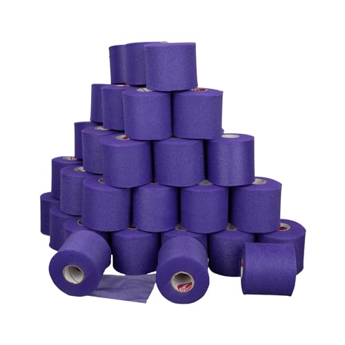 Cramer Tape Underwrap, Bulk Case of 48, Purple Rolls, Non-Latex Pre Wrap to Protect Skin from Irritation and Discomfort Caused by Athletic Tape for Taping, Secure Pads and Ice Packs, 2.75" x 30 Yards - color: Purple