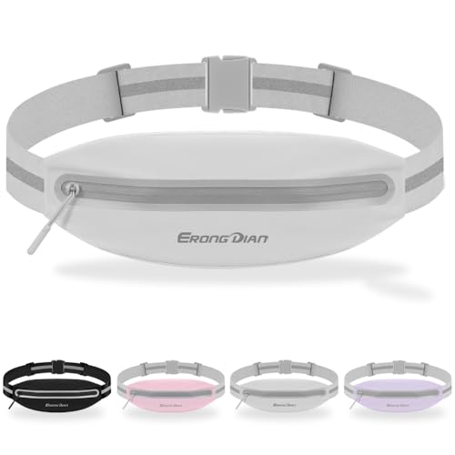 Slim Fanny Pack for Men, Ultra-Light Running Belts for Women Grey - color: 02 - Grey