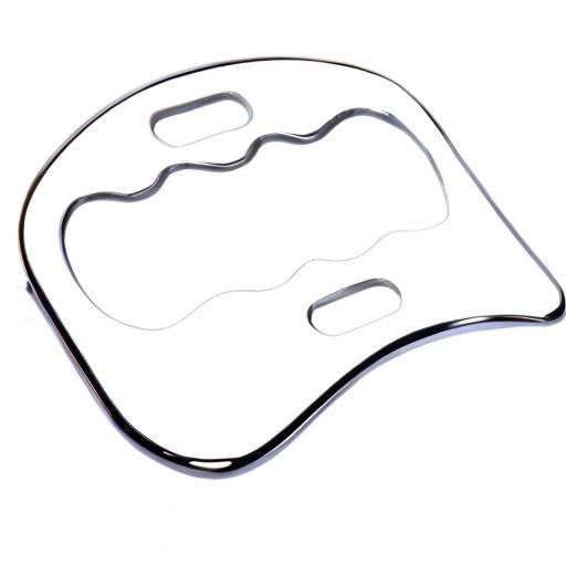 Stainless Steel Gua Sha Scraping Massage Tool-Muscle Scraper - Soft Tissue Mobilization,Physical Therapy for Back, Legs, Arms (Large) - size: Large
