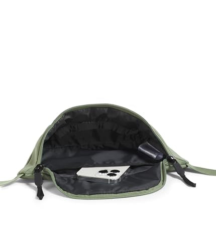 THE NORTH FACE Jester Lumbar Pack | Fanny Pack With Water Repellent Finish, 2.2 Liters, Crossbody Adjustable Strap - color: Bark Mist/TNF Black
