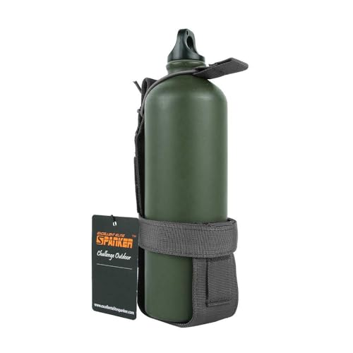 EXCELLENT ELITE SPANKER Tactical Military Portable Belt Bottle Holder Pouch - color: GRY