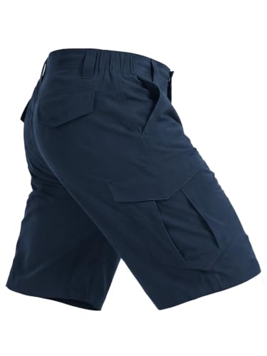 Toomett Mens Hiking Cargo Shorts - color: Blue, size: 29