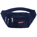 Waist Pack Sports Fitness Travel Men Women (Navy Blue) - color: Navy Blue