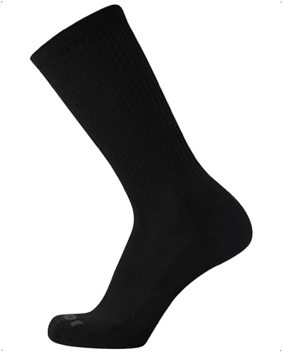 AND1 Mens Athletic Crew Socks 24 Pack Cushioned Comfort Socks - color: Grey