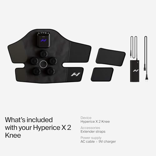 Hyperice X2 Knee Advanced Heat and Cold Contrast Recovery Therapy Device