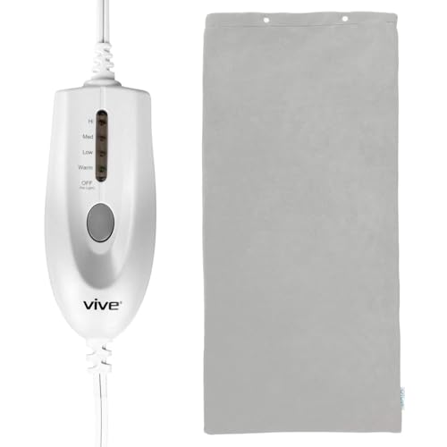Vive Moist Heating Pad - Electric Heated Warming Hot Wrap for Heat Therapy - size: 12x24 Inch (Pack of 1)