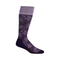 Sockwell Women's Iris Moderate Graduated Compression Sock - color: Blackberry, size: Small-Medium