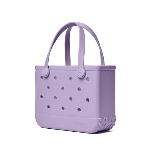 BOGG BAG Bitty Small Tote – 11” x 8.5” x 4.5” – Essential Bags for Beach, Pool, Boat, Sports, Tailgating, Cruise, Travel - color: I Lilac You a Lot