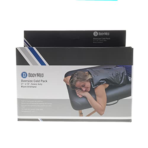 BodyMed Heavy Duty Reusable Urethane Ice Pack for Knee, Arm, Elbow, Shoulder, Back - Professional Grade Cold Therapy for Injuries, Aches, Swelling, Bruises, Sprains - 21 in. x 13 in. (Oversize) - size: 21 Inch x 13 Inch (Oversize)