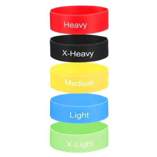 JJUNW 5Pcs Toe Resistance Bands, Toe Stretcher Strengthener Band for Bunion - color: colorful
