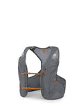 Osprey Duro LT Men's Running Hydration Vest with Hydraulics Soft Flasks - color: Phantom Grey/Toffee Orange