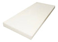 Mybecca Upholstery Foam 1" x 24" x 72" High Density Cushion - color: White, style: Modern