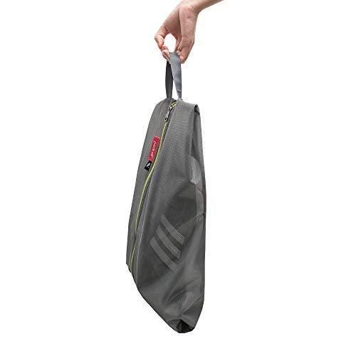 pack all Plus-Sized Shoe Bag for Travel, Water-Resistant Shoe Pouch - color: Plus-Grey, style: 1 Pack