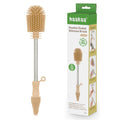 Haakaa Food-Grade Silicone Double-Ended Cleaning Brush (Brush-Champagne) - color: Brush-champagne