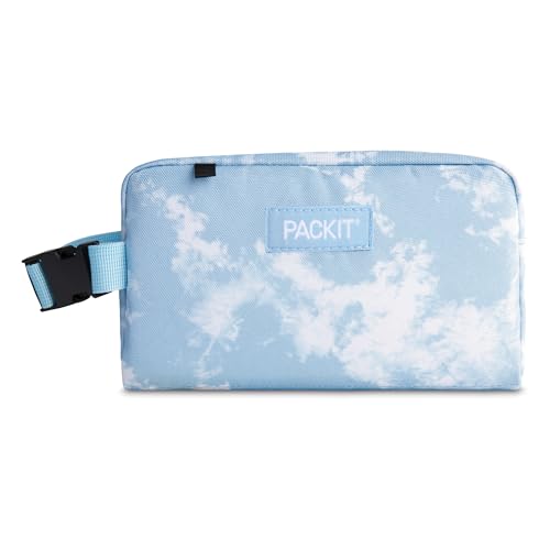 PackIt Freezable Snack Box, Blue Sky - color: Blue Sky, size: Medium