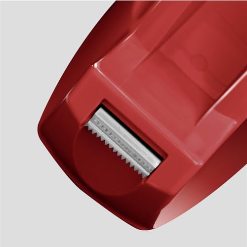 Acrimet Desktop Tape Dispenser, Premium, Non-Skid Base, Plastic, Red - color: Red