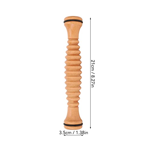 Foot Massage Roller,Wooden Foot Massage Roller, Comfortable Stress Relieving Foot Roller Massage Tool Foot Arch Roller Muscle Relaxing Foot Roller