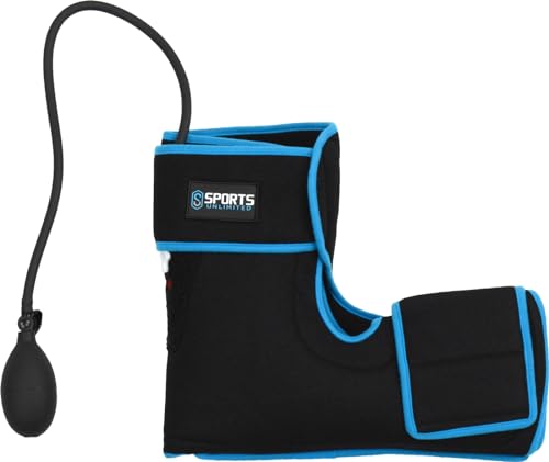 Sports Unlimited Cold Compression Ankle Wrap - size: Wrap with 1 Gel Pack