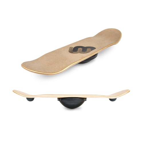 Whirly Board Spinning Balance Board & Agility Training Equipment - size: Natural Cork Rubber Grip Tape