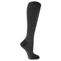 Dr. Scholl's Women's Graduated Compression Knee High Socks - color: Charcoal Heather (1 Pair), size: 4-10