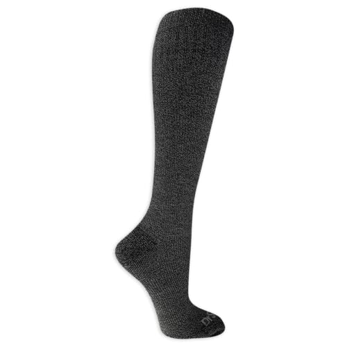 Dr. Scholl's Women's Graduated Compression Knee High Socks - color: Charcoal Heather (1 Pair), size: 4-10