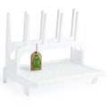 PopYum White Space Saving Drying Rack from 100% Recycled Bottles - color: White