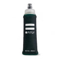 FITLY Soft Flask Running Water Bottle - Collapsible Hydration Flask - color: Petrol Blue, size: 8.5 Ounces