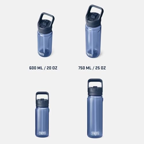 YETI Yonder 750 ml/25 oz Water Bottle with Yonder Straw Cap, Olive - color: Olive, size: 25 Ounces
