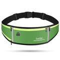 SooGree Men Women Running Belts,Slim Sport Belts,Waterproof Running Fanny Pack,Waterproof Running Waist Packs with Reflective Strip,Runner Belt for Running Walking Cycling Camping Gym (green) - color: green