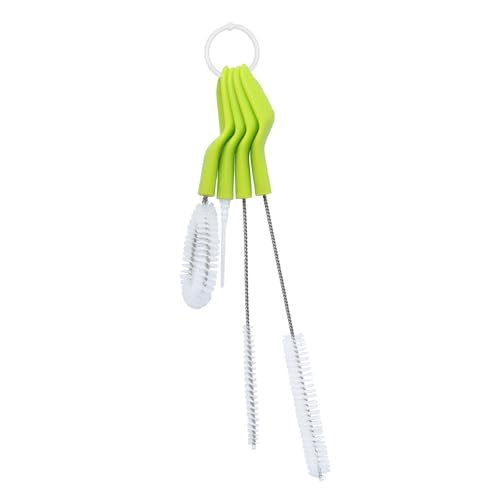 Full Circle All-in-One Bottle Cleaning Multitool, Green - color: Green