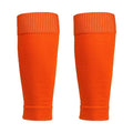 COUVER Unisex Long Leg Compression Sleeves - color: Orange, size: Large