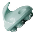 WMM Hand Held Massager, Full Body Massage Tool with Roller Ball Massager Manual 360-degree-roller for Muscle Back Neck Joint Foot Shoulder Leg Pain Relief with Portable Design - color: Green