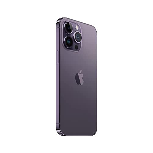 Apple iPhone 14 Pro Max, 256GB, Deep Purple - Locked to Boost Mobile (Renewed) - color: Deep Purple, size: 256GB