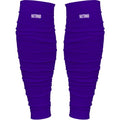 Nxtrnd Football Leg Sleeves, Calf Sleeves for Men & Boys, Sold as a Pair - color: Purple, size: One Size