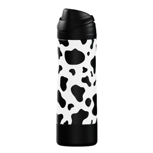 FJbottle Insulated Stainless Steel Sports Water Bottle with Handle - color: Pasture, size: 24 Ounces