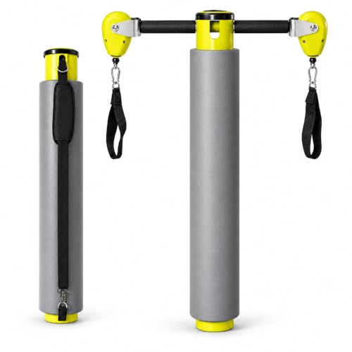 Pilates Bar, Fitness, Balance Strength and Agility Training Equipment, Roller Multifunctional Mini Core Bed Yoga Open Back Training, Waist, Abdomen, Legs, Buttocks and Arms Training Equipment