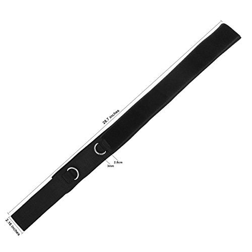 1 Pair Thigh Strap Neoprene Padded Fitness Legs Cuff Adjustable Strength Training Accessories Speed Exercise for Taekwondo Football Running