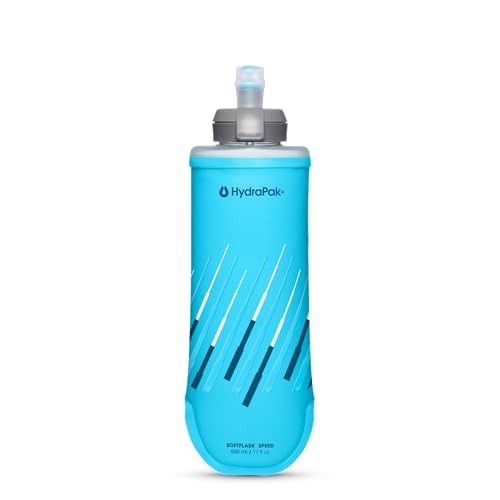 HydraPak SoftFlask Speed Compressible Soft Flask (500ml, Malibu) - style: *NEW* 500ml