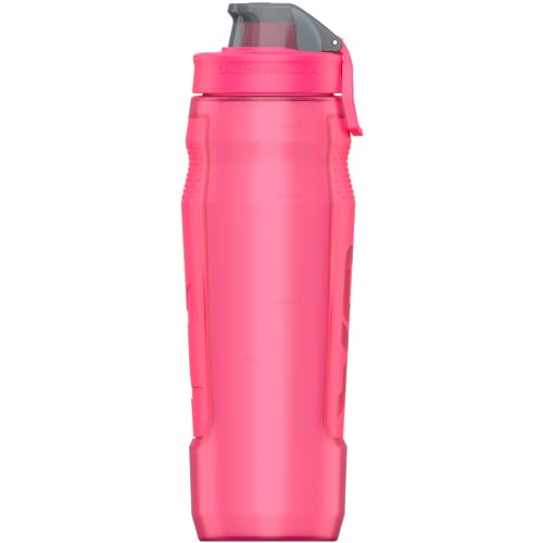 Under Armour 32oz Playmaker Squeeze Water Bottle - color: Penta Pink/Penta Pink