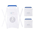 NEWGO Refillable Ice Bags with Clamp Closure, 2 Pack, 7"x4.6" - size: 2 Pack