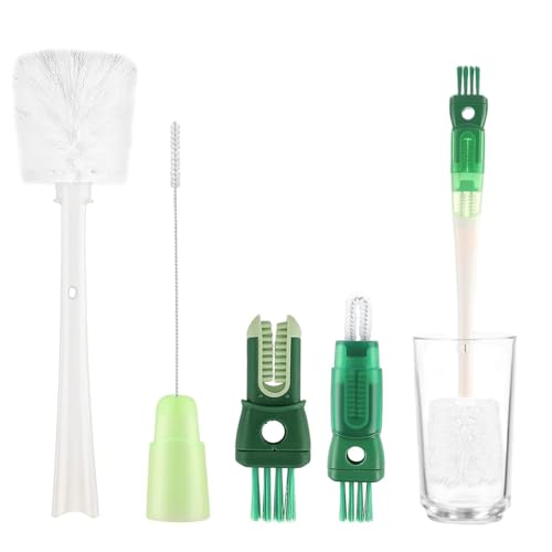 Water Bottle Cleaner Brush,Bottle Scrubber Brush for Cleaning Bottles Set